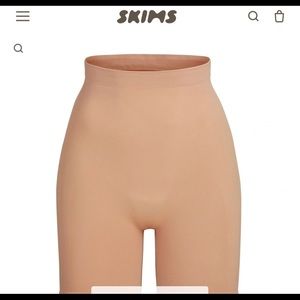 SKIMS by Kim Kardashian sculpting short mid thigh